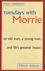 Frontpage of Tuesdays with Morrie